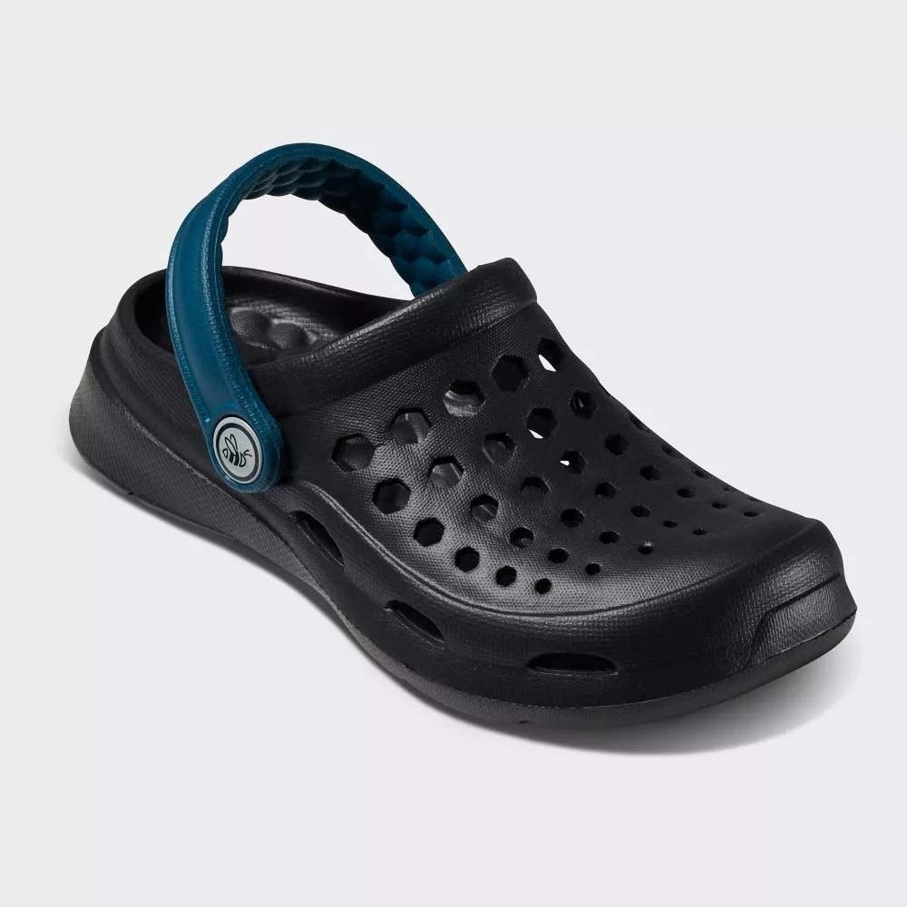 Kids' Joybees Dylan Slip-On Clogs Black/Cascade 4 New With Tags